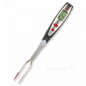 Instant-Read Pro LCD Thermometer Grill Fork with Light