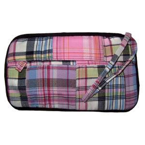 Madras Wristlet - Bermuda Sand