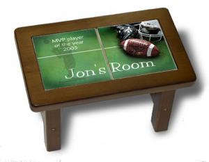 Personalized Football Step Stool