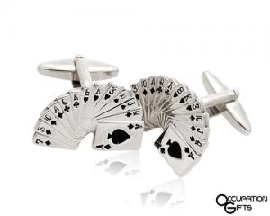 Playing Cards Cuff Links