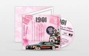 Retro CD Birthday Card Gift Details
