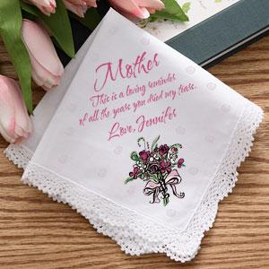 Personalized Wedding Handkerchief - Loving Reminder Design