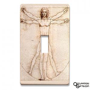 Artist Switch Cover - Vitruvian Man