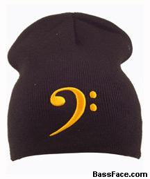 Bass Clef Knit Cap