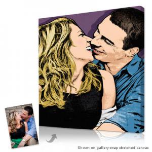 1st Year Anniversary Gift - Hand illustrated portraits from your photos