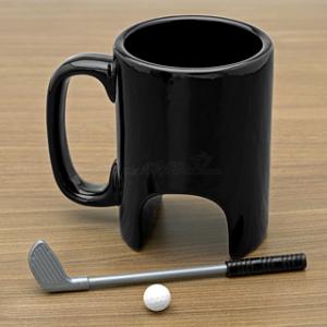 Morning Putt Golfers Coffee Mug Gift Set