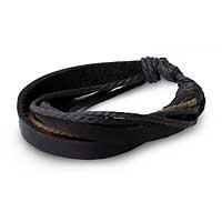 Leather Wristband Bracelet