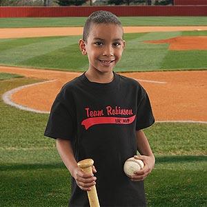 Sports Team Personalized Kids T-Shirt
