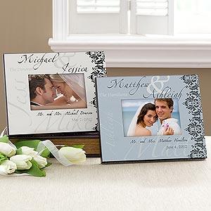 Personalized Wedding Picture Frames - Wedding Day