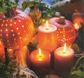 Pumpkin Patch Scented Pillars
