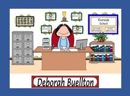 Personalized School Principal Cartoon
