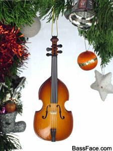 Christmas Ornament - Upright Bass