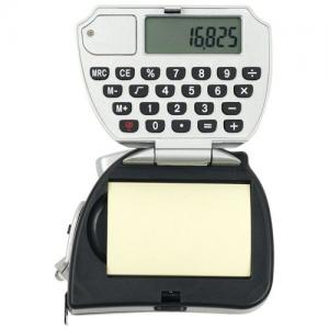 16 ft Tape Measure with Calculator and Notepad