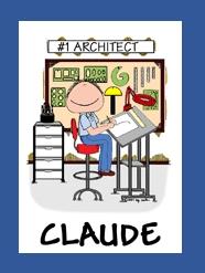 Personalized Designer or Architect Mini-Cartoon