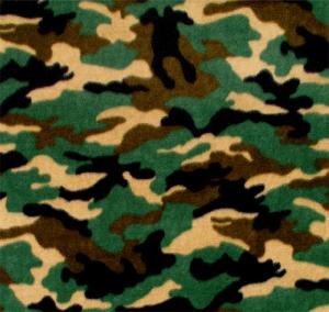 Camo Fleece Throw Blanket