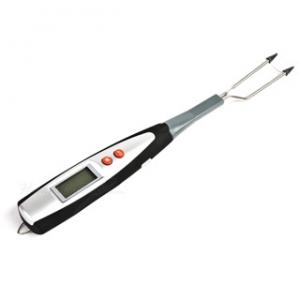 Digital Grill Thermometer Fork w/ LED Spotlight
