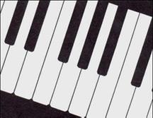 Piano Stationery - Notecards