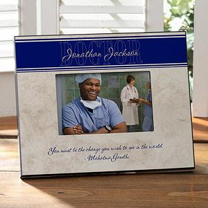 Personalized Picture Frame for Doctors or Nurses - Inspiring Medicine