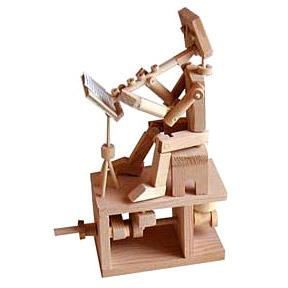 Build A Flute Player Wood Timber Kit