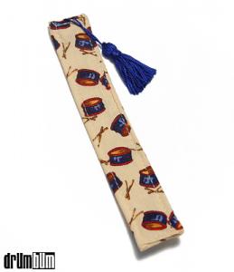 Flat Drum Bookmark
