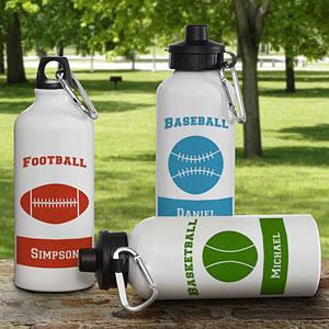 Personalized Aluminum Sports Water Bottle