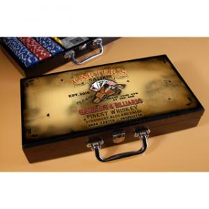 Saloon Portable Poker Set
