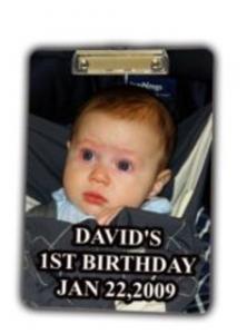 Personalized Photo Clipboard Coach Gift