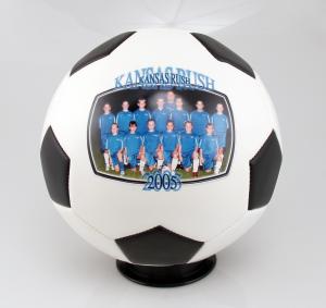 Personalized Full Size Soccer Photo Ball Trophy