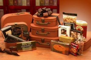 Suitcase Tower Gift Set