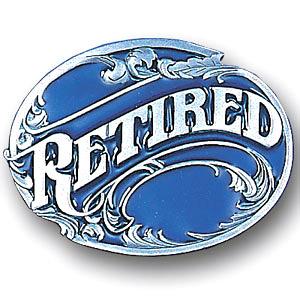 Retired Belt Buckle