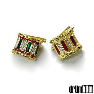 Gold Drum Pin