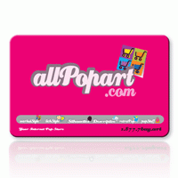 AllPopArt Gift Card and Gift Certificates- Last Minute Gift Cards for photo & art lovers