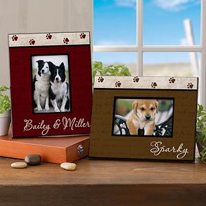 Man's Best Friend Personalized Dog Picture Frame