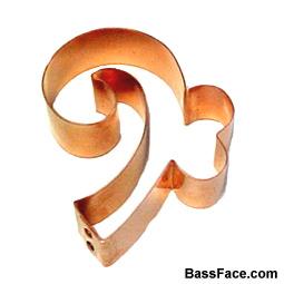 Bass Clef Cookie Cutter
