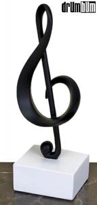 Treble Clef Sculpture