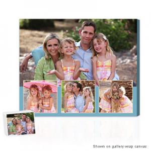 Personalized Family Photos Canvas Collage