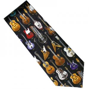 Classic Guitars Silk Tie