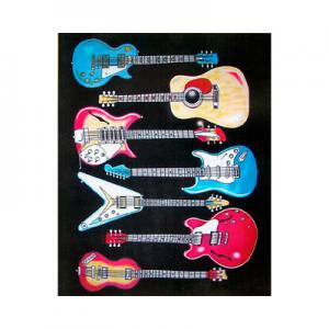 Guitar Fleece Blanket