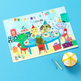 Personalized Birthday Placemat