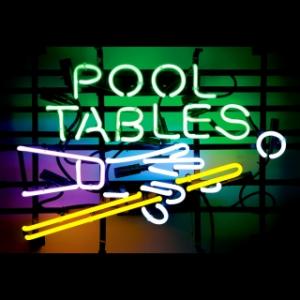 Pool Tables Neon Sign