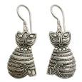 Balinese Cat Earrings