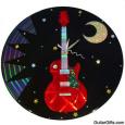 Guitar Disc Clock