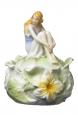 Maiden and Lily Trinket Box