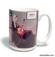 Rock N Roll Mother Guitar Mug