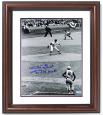 Whitey Ford Autographed, Framed WS MVP 1961 World Series Photo