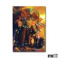 Bam! Drums Greeting Cards
