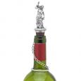 Lady Justice Pewter Wine Bottle Stopper