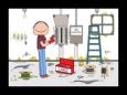 Personalized Electrician Cartoon
