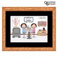 Nail Tech Cartoon Print - Personalized
