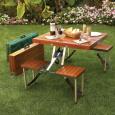 Folding Picnic Table - Wood